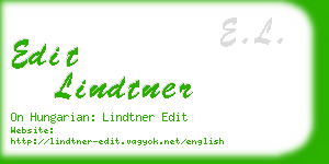 edit lindtner business card